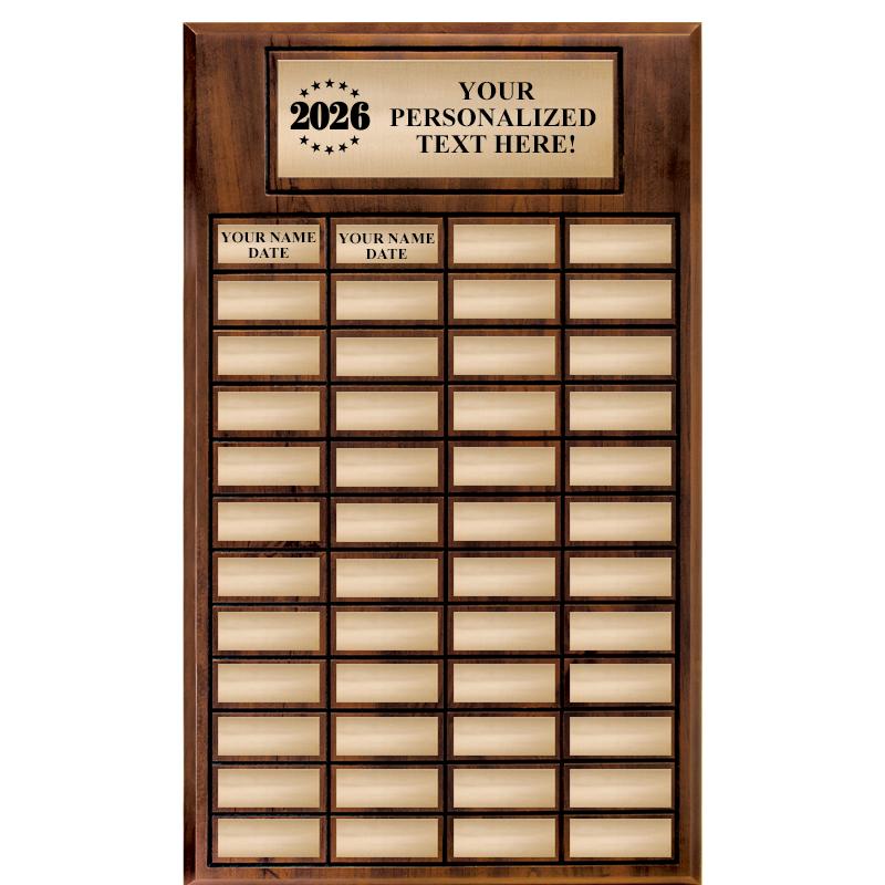 48 PLATES-PERPETUAL PLQ