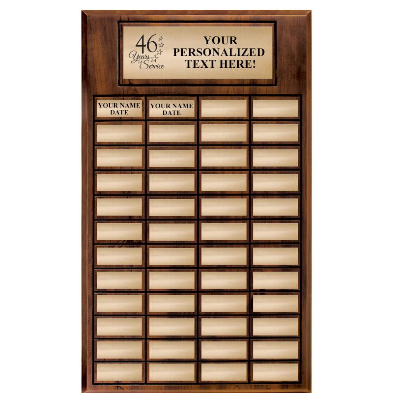 48 PLATES-PERPETUAL PLQ