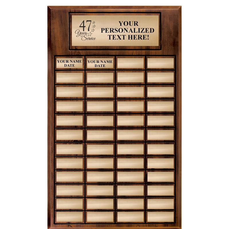 48 PLATES-PERPETUAL PLQ