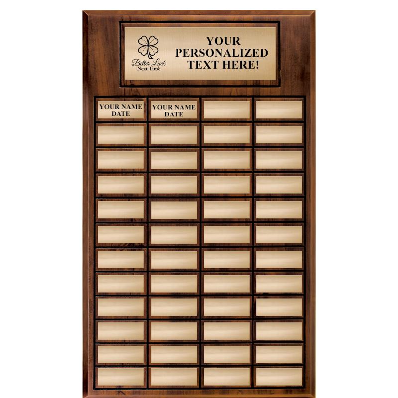 48 PLATES-PERPETUAL PLQ