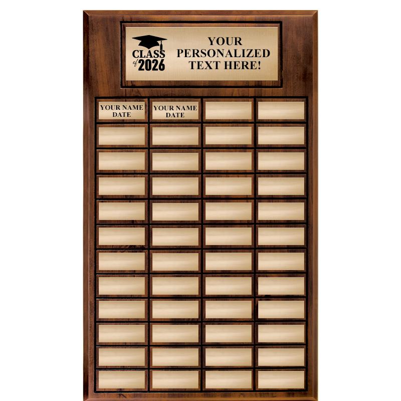 48 PLATES-PERPETUAL PLQ