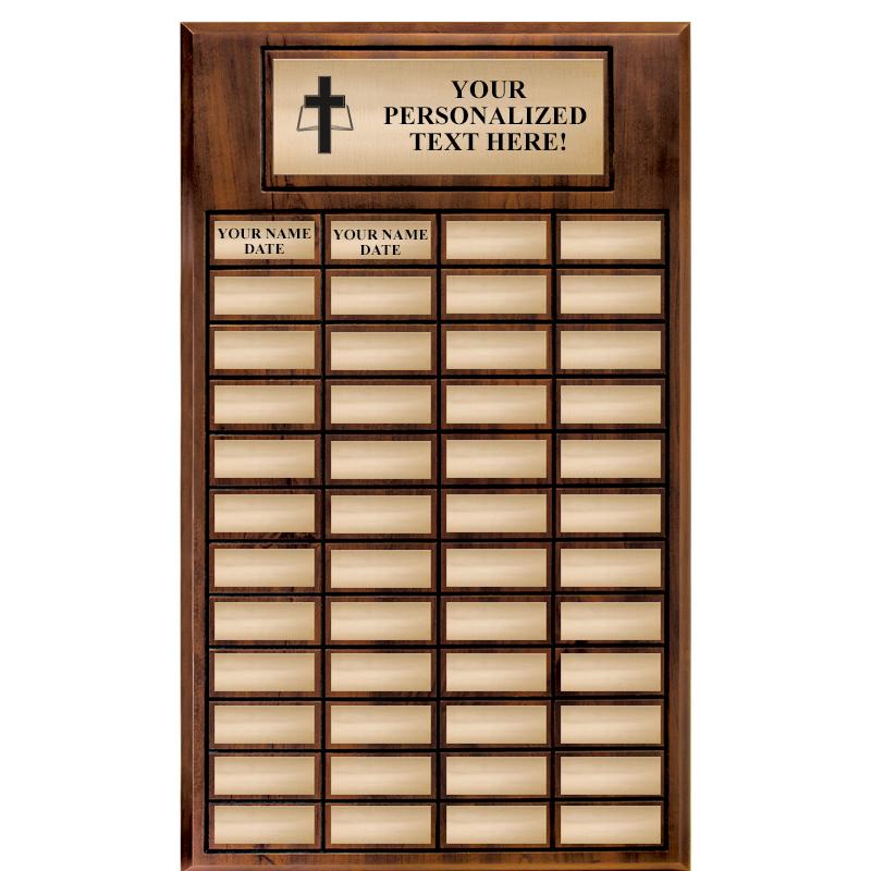 48 PLATES-PERPETUAL PLQ