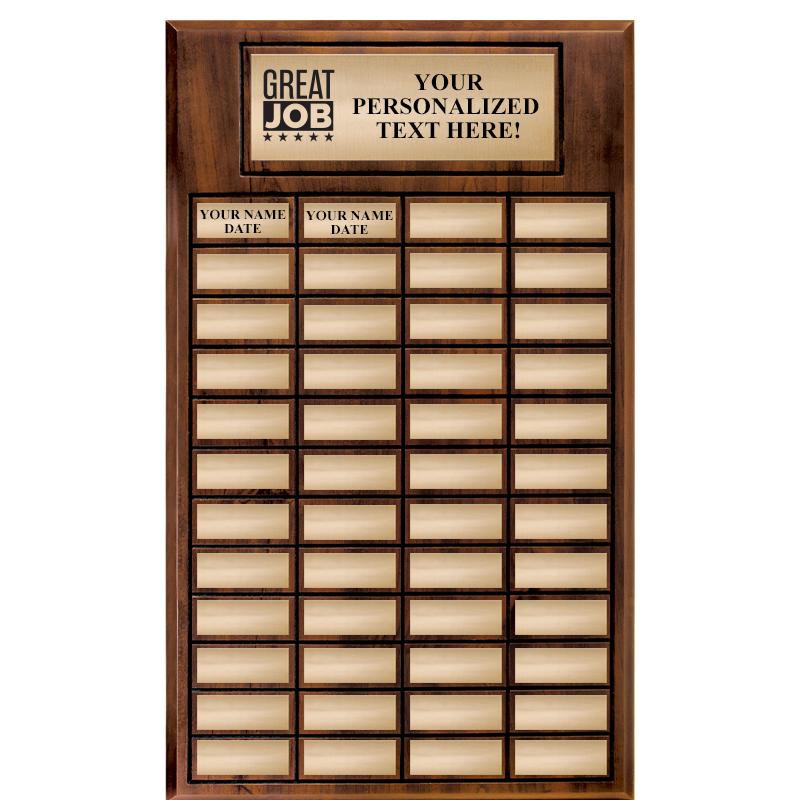 48 PLATES-PERPETUAL PLQ