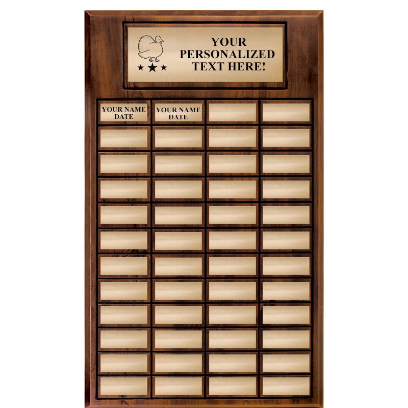 48 PLATES-PERPETUAL PLQ