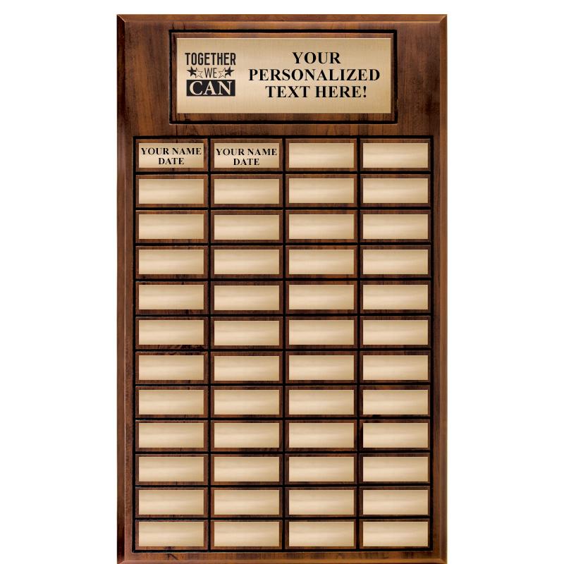 48 PLATES-PERPETUAL PLQ