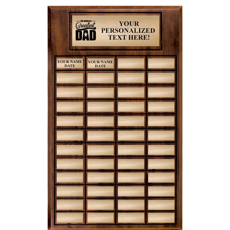 48 PLATES-PERPETUAL PLQ