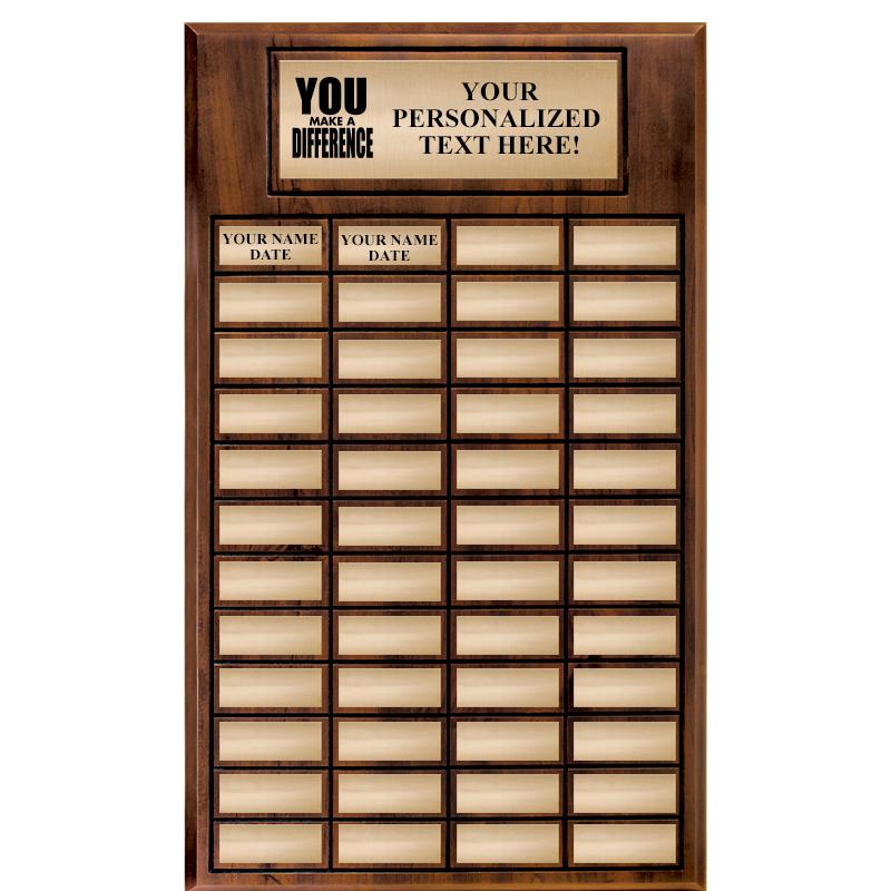 48 PLATES-PERPETUAL PLQ