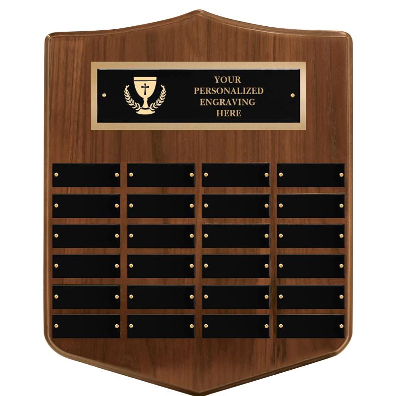12x15 24 PLT SH WALNUT PPTL PL