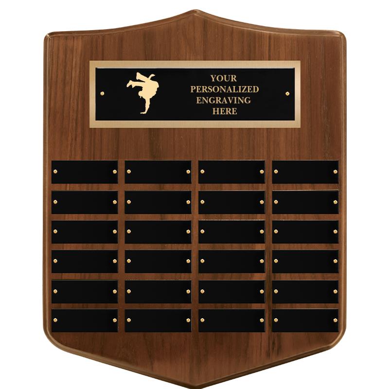 12x15 24 PLT SH WALNUT PPTL PL