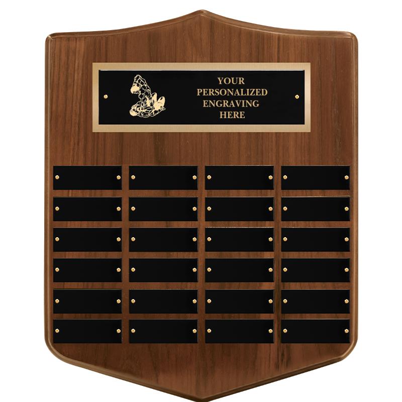 12x15 24 PLT SH WALNUT PPTL PL