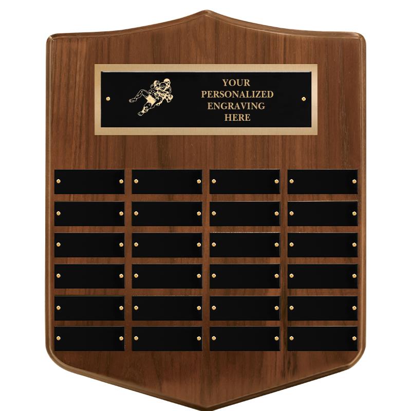 12x15 24 PLT SH WALNUT PPTL PL