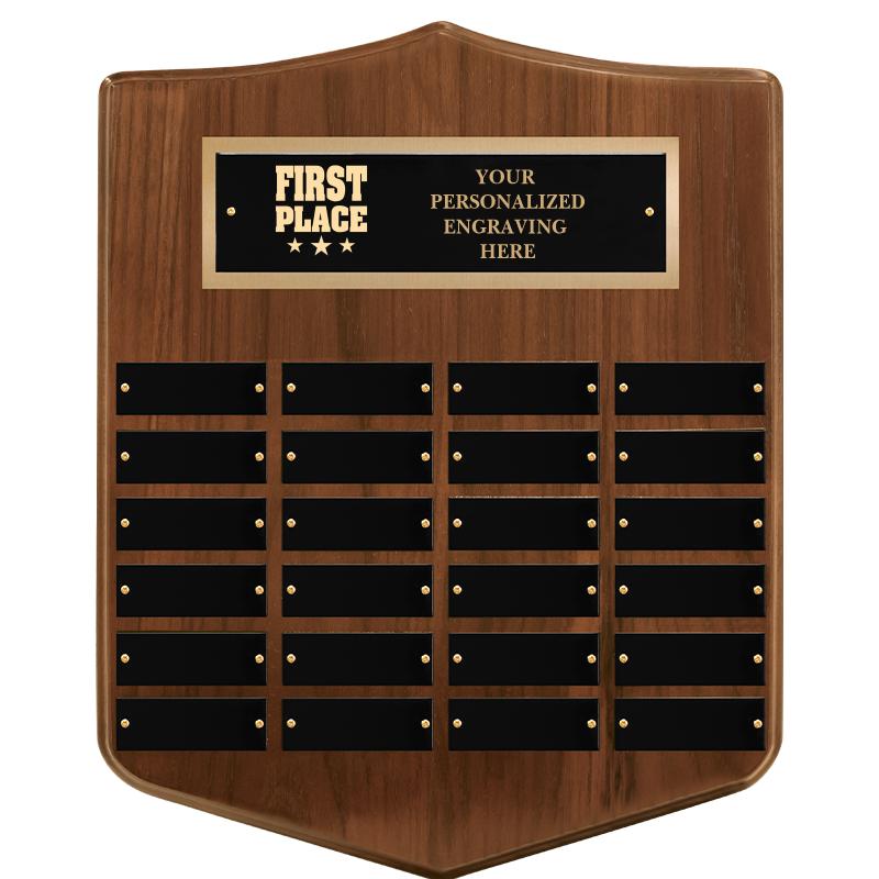 12x15 24 PLT SH WALNUT PPTL PL