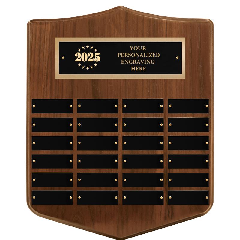 12x15 24 PLT SH WALNUT PPTL PL