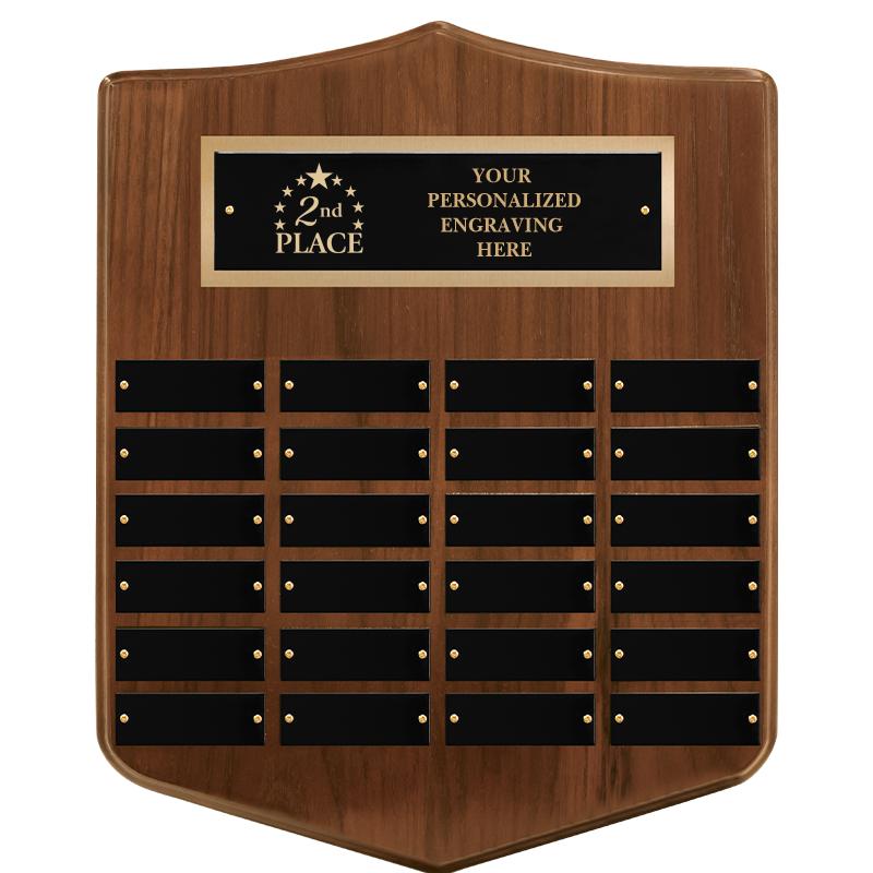 12x15 24 PLT SH WALNUT PPTL PL