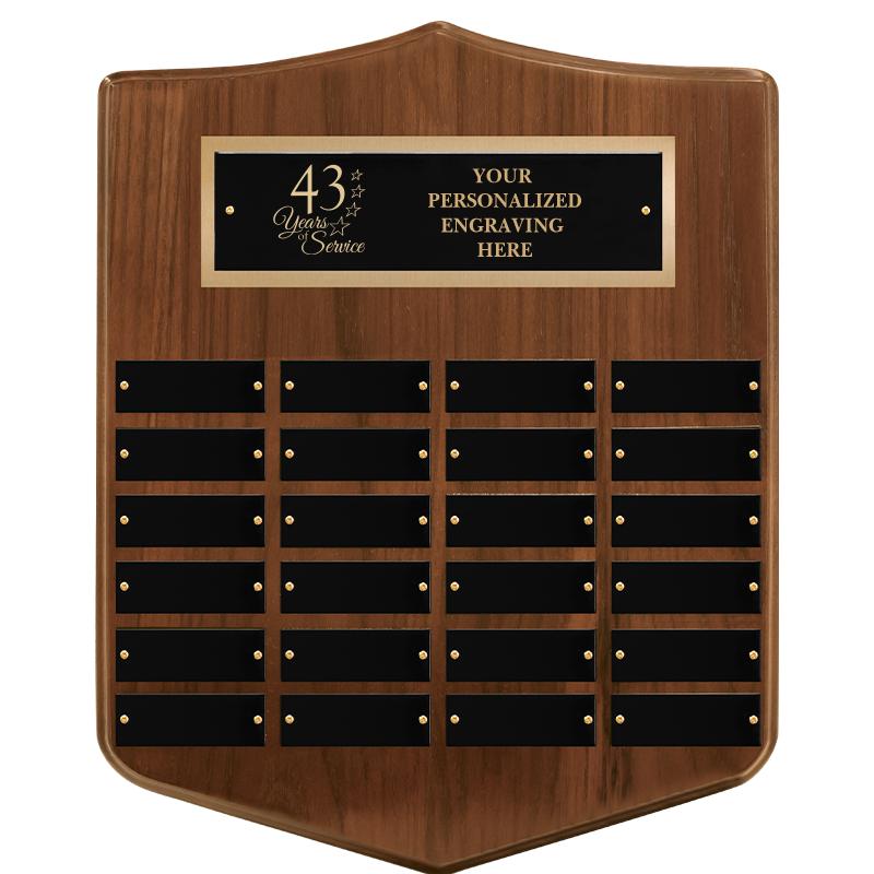 12x15 24 PLT SH WALNUT PPTL PL
