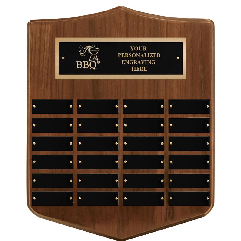 12x15 24 PLT SH WALNUT PPTL PL