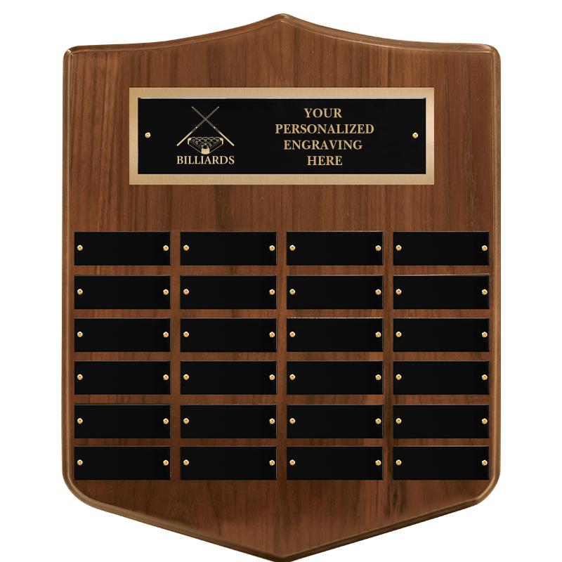 12x15 24 PLT SH WALNUT PPTL PL