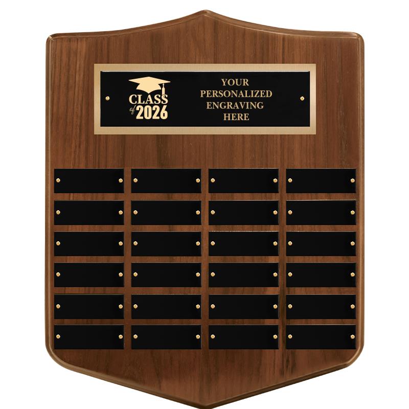 12x15 24 PLT SH WALNUT PPTL PL