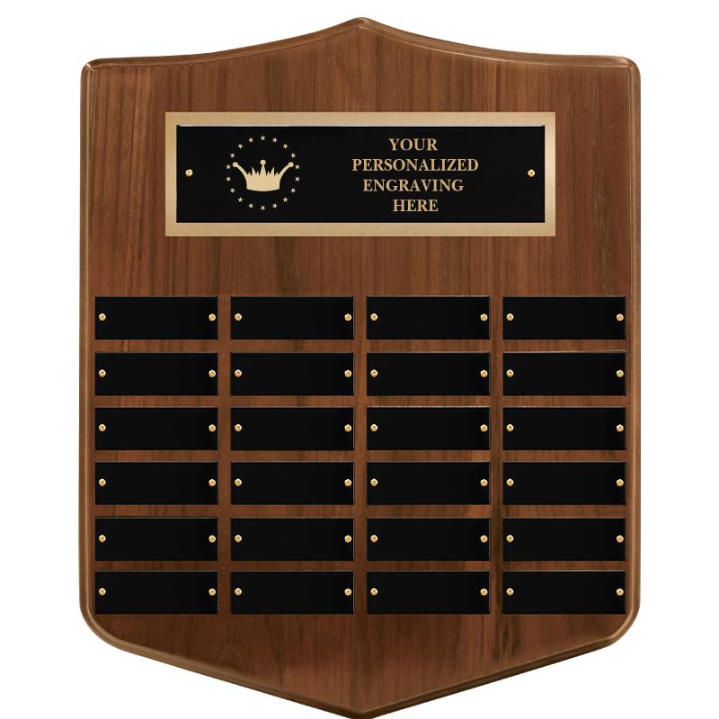 12x15 24 PLT SH WALNUT PPTL PL