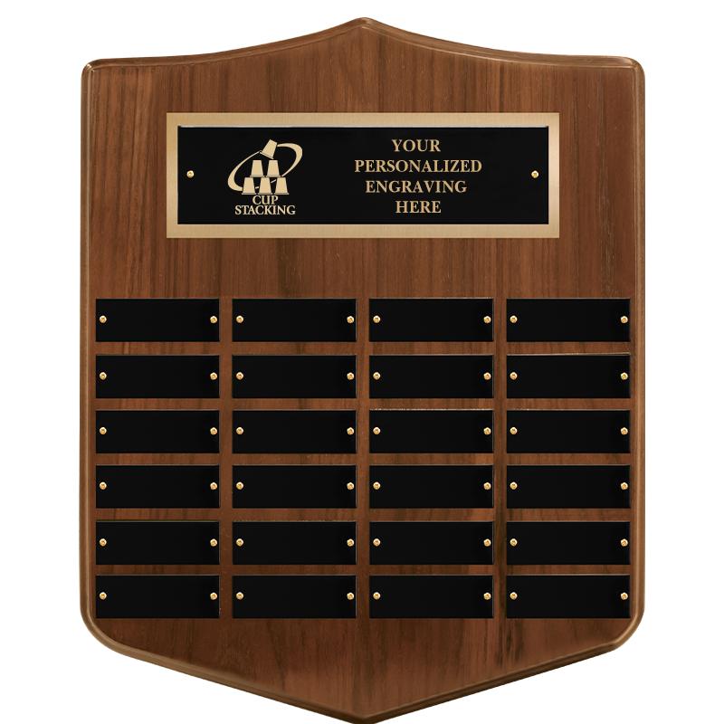 12x15 24 PLT SH WALNUT PPTL PL