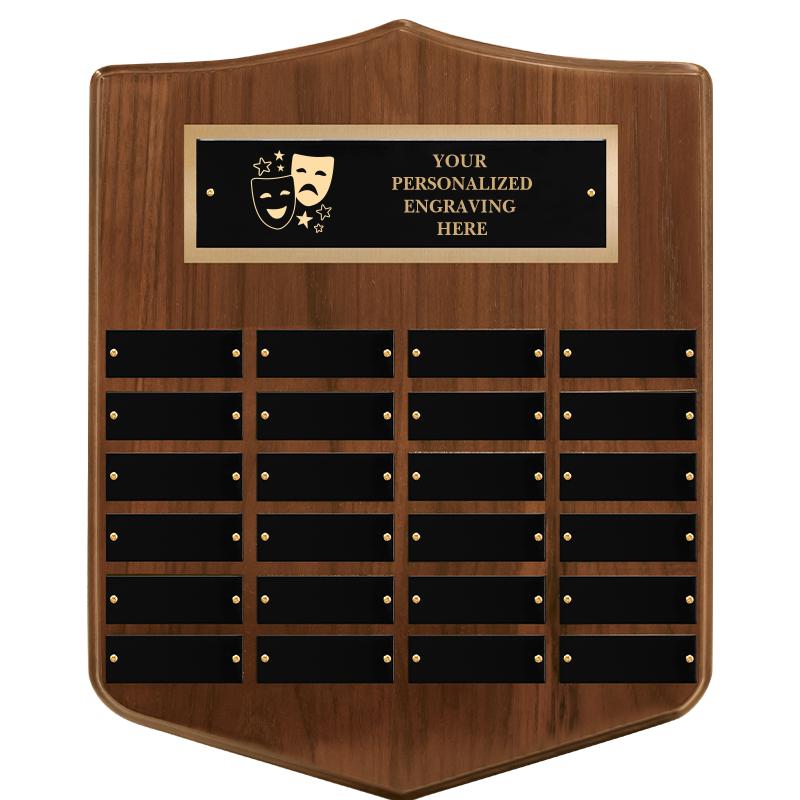 12x15 24 PLT SH WALNUT PPTL PL