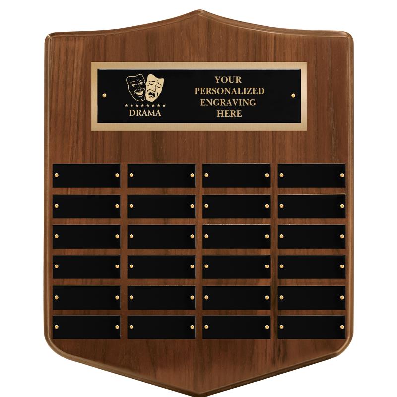 12x15 24 PLT SH WALNUT PPTL PL