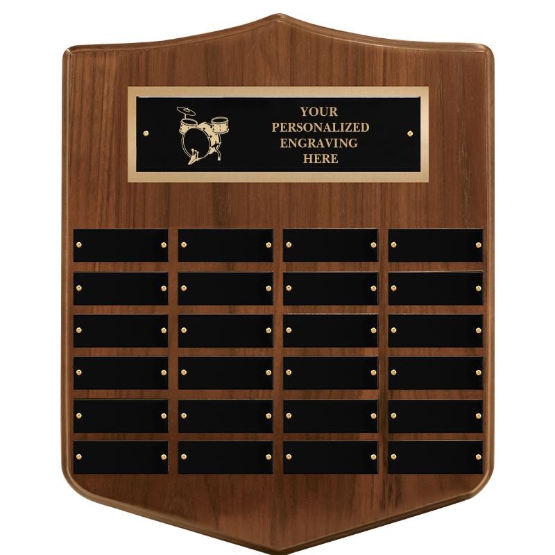 12x15 24 PLT SH WALNUT PPTL PL