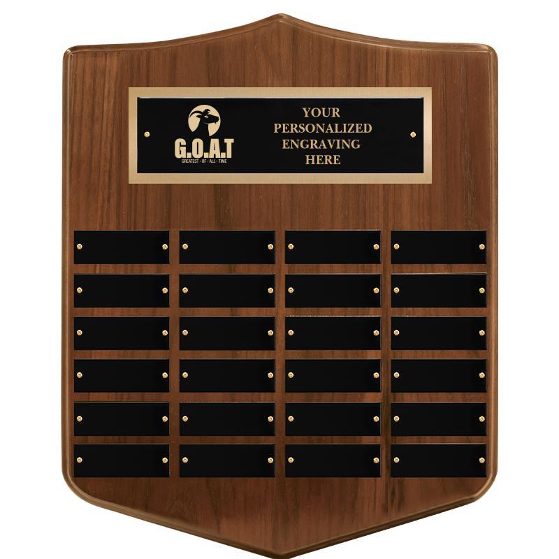 12x15 24 PLT SH WALNUT PPTL PL