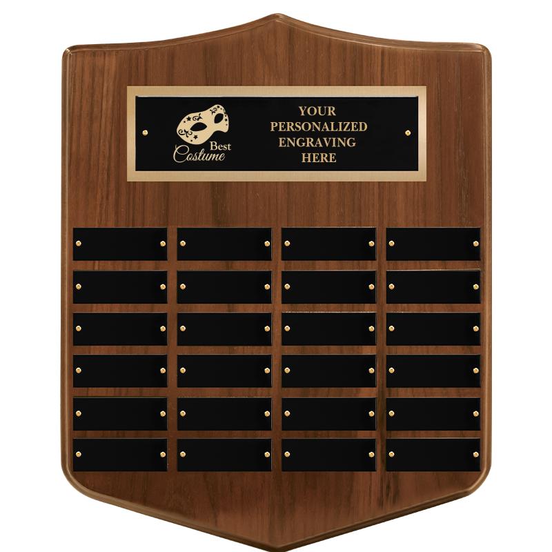 12x15 24 PLT SH WALNUT PPTL PL