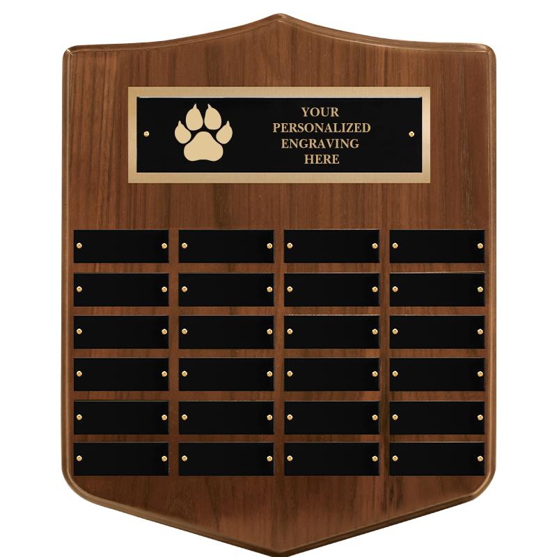 12x15 24 PLT SH WALNUT PPTL PL