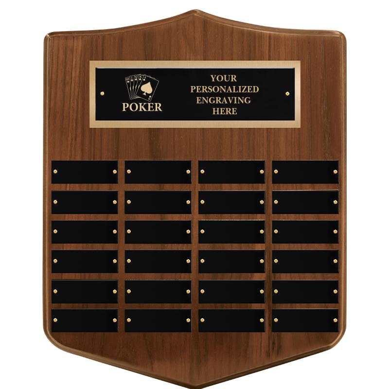 12x15 24 PLT SH WALNUT PPTL PL