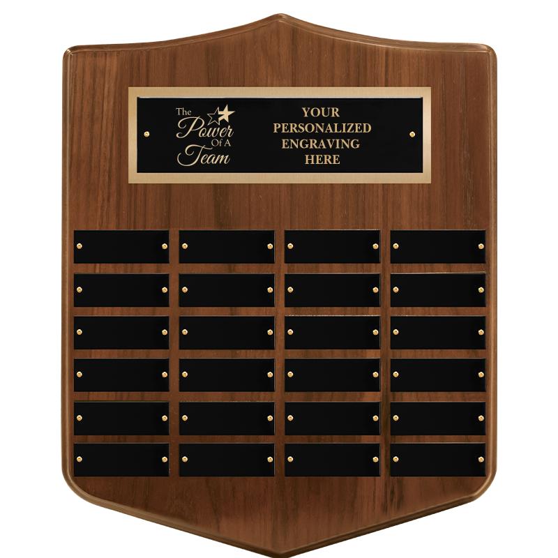 12x15 24 PLT SH WALNUT PPTL PL