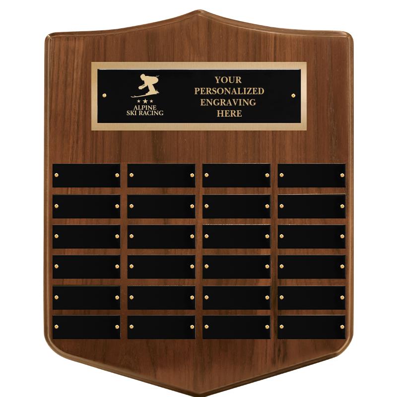 12x15 24 PLT SH WALNUT PPTL PL