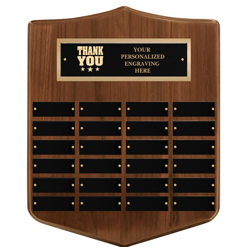 12x15 24 PLT SH WALNUT PPTL PL