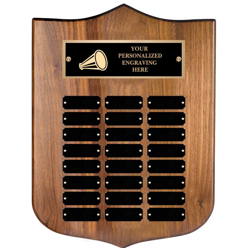 24PLATE-GENUINE WALNUT PERP PQ