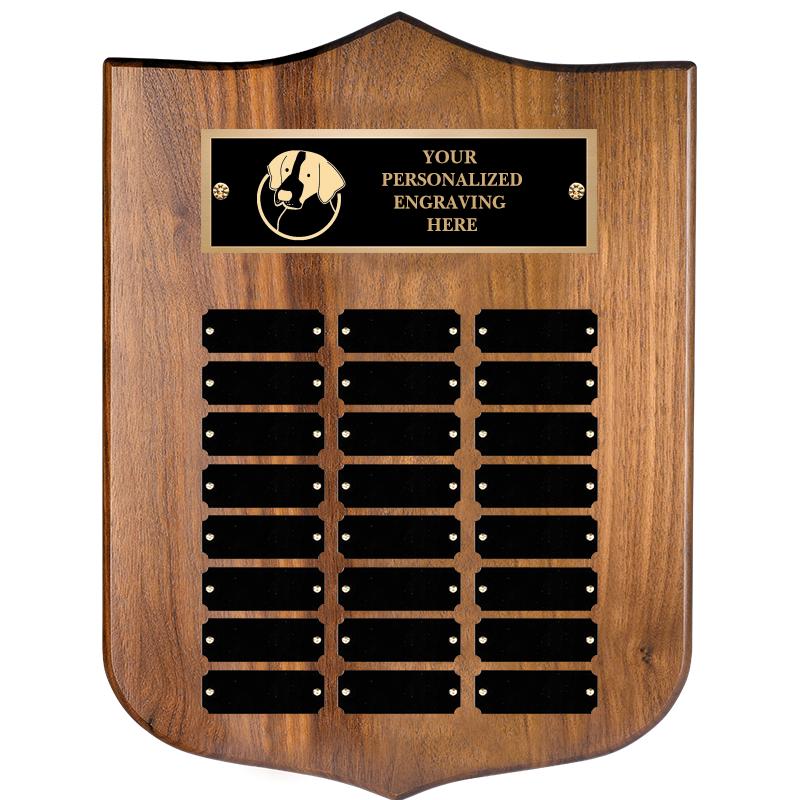 24PLATE-GENUINE WALNUT PERP PQ