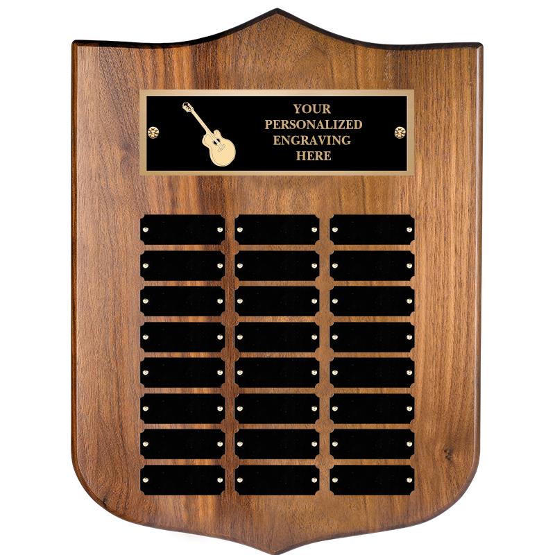 24PLATE-GENUINE WALNUT PERP PQ