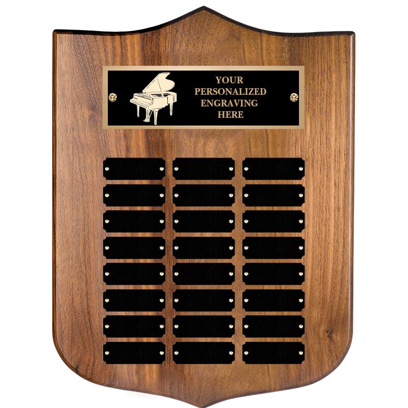 24PLATE-GENUINE WALNUT PERP PQ