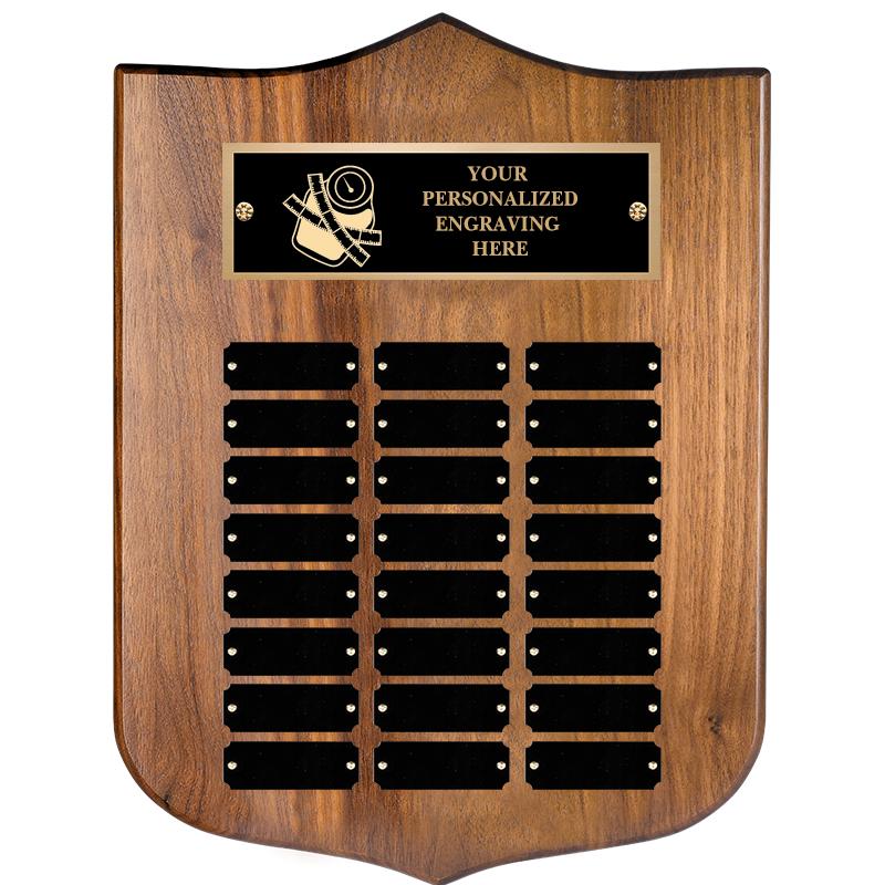 24PLATE-GENUINE WALNUT PERP PQ