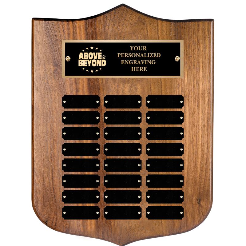 24PLATE-GENUINE WALNUT PERP PQ