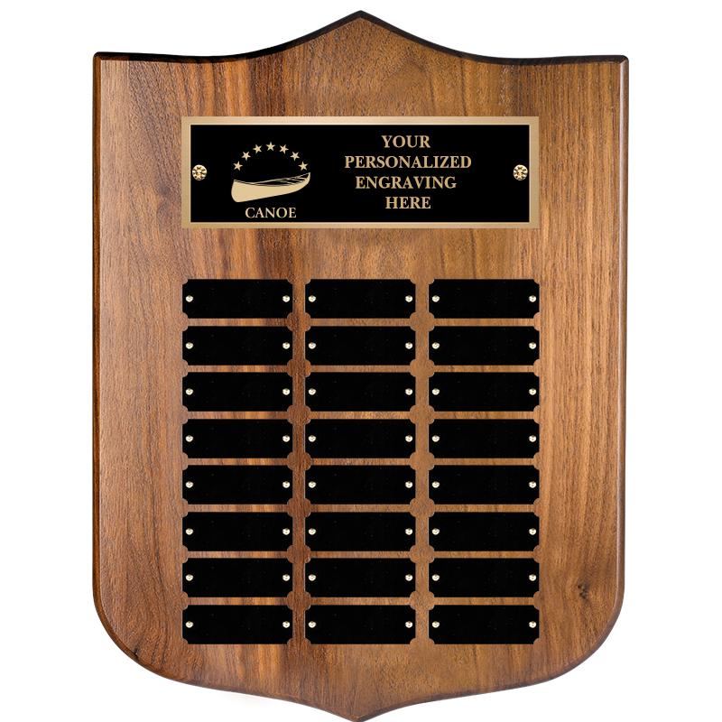 24PLATE-GENUINE WALNUT PERP PQ