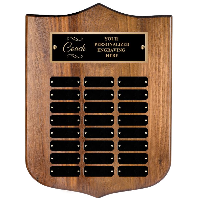 24PLATE-GENUINE WALNUT PERP PQ