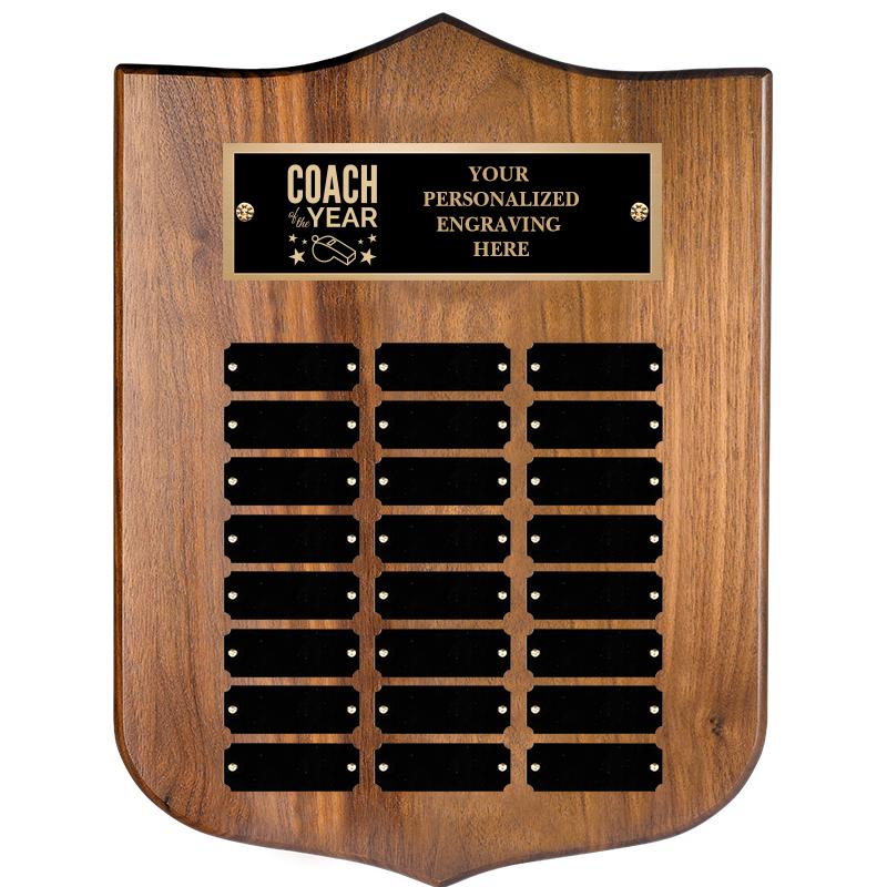 24PLATE-GENUINE WALNUT PERP PQ