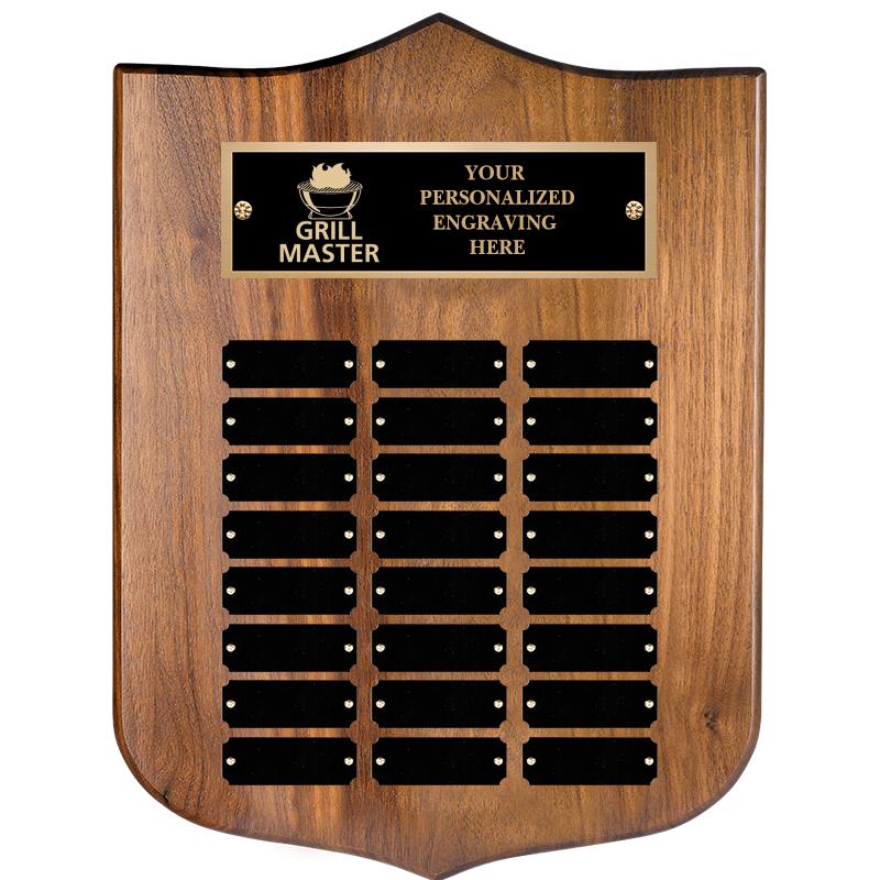 24PLATE-GENUINE WALNUT PERP PQ