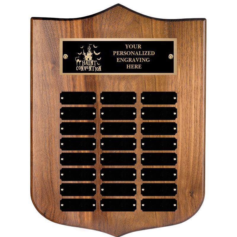 24PLATE-GENUINE WALNUT PERP PQ