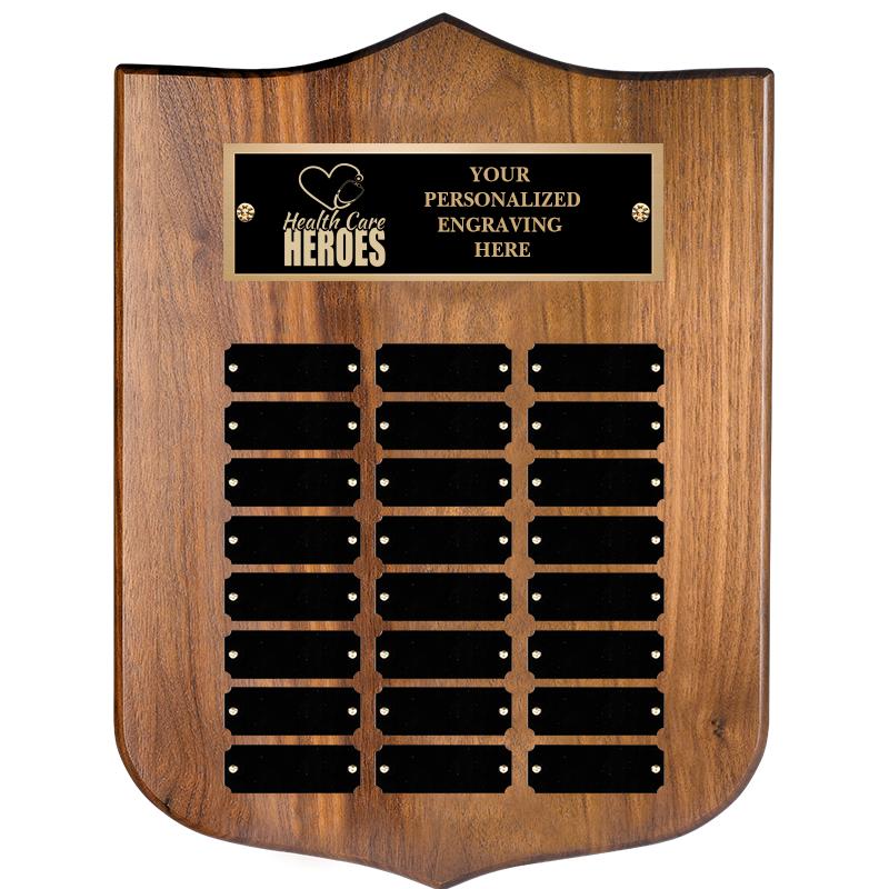 24PLATE-GENUINE WALNUT PERP PQ