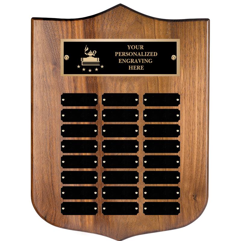 24PLATE-GENUINE WALNUT PERP PQ