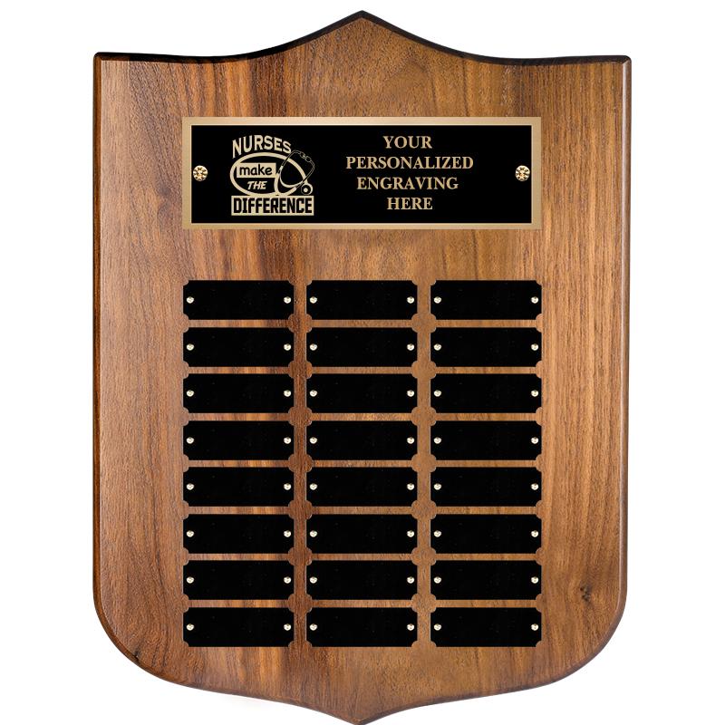 24PLATE-GENUINE WALNUT PERP PQ