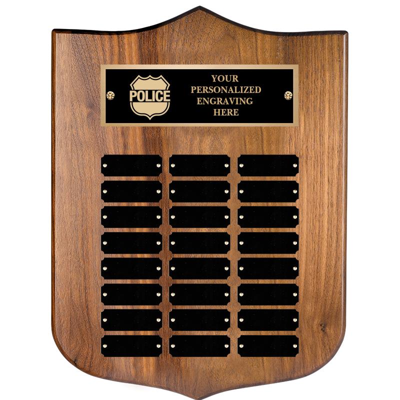 24PLATE-GENUINE WALNUT PERP PQ