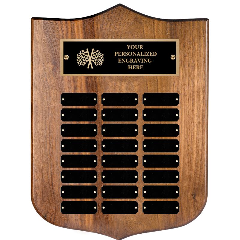 24PLATE-GENUINE WALNUT PERP PQ